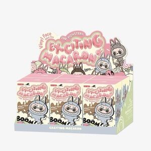 Labubu Exciting Macaron Vinyl Face Box